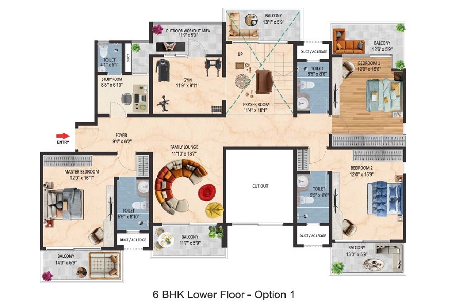 Typecal Floor Plan