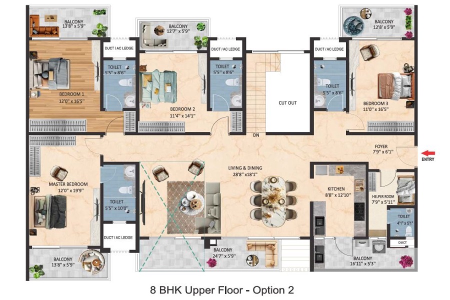 Typecal Floor Plan